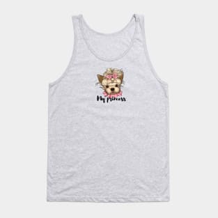 Cute yorkie girl Tank Top